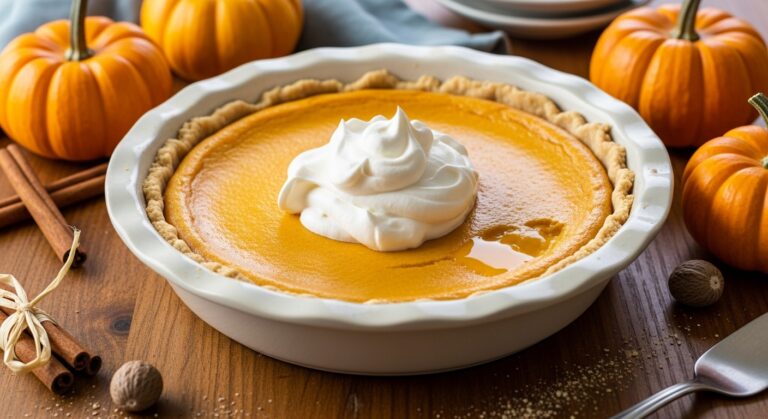 crustless pumpkin pie