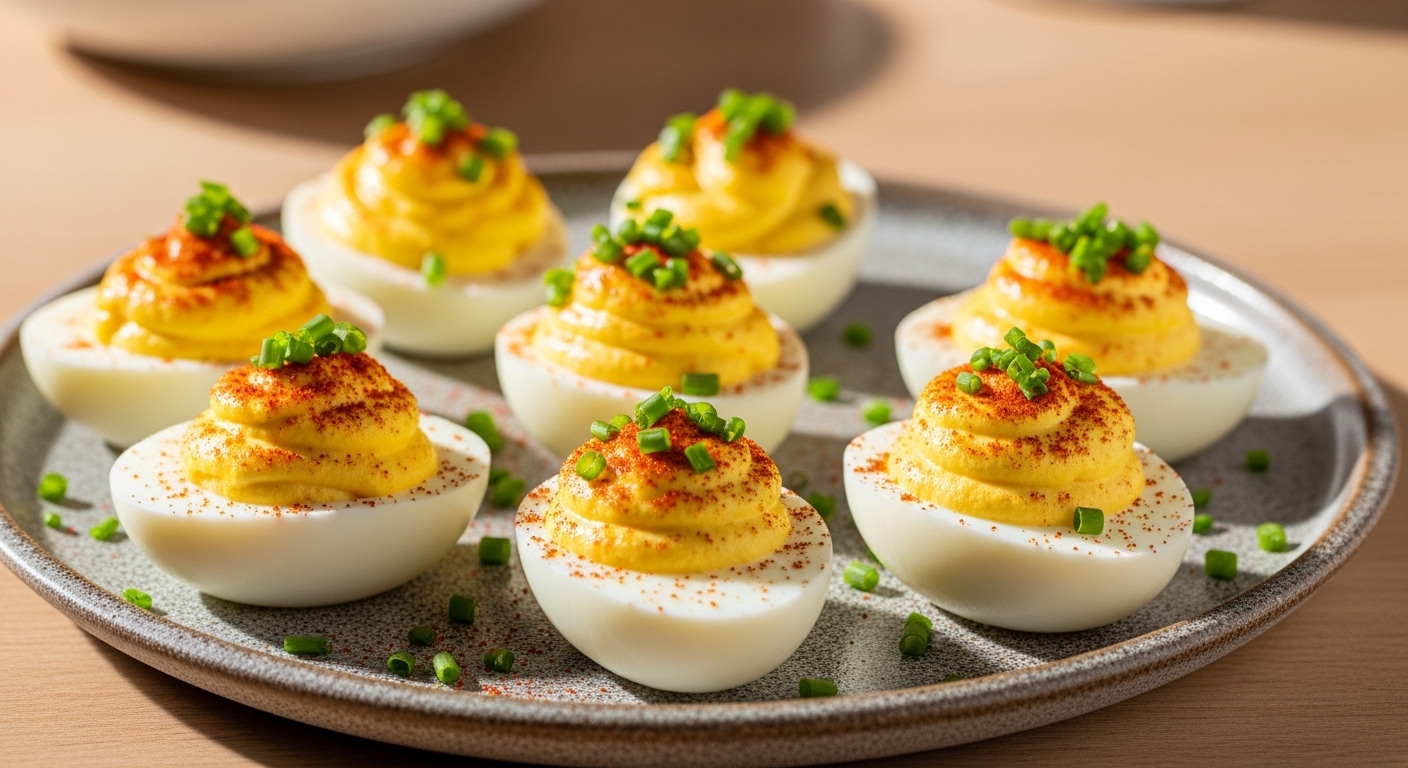 deviled eggs