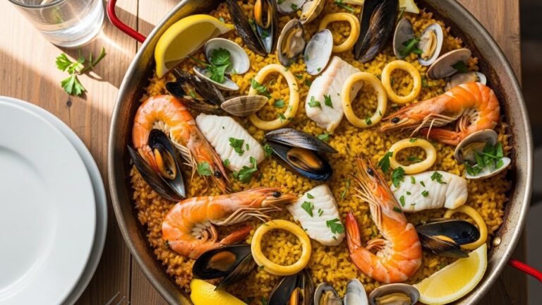 Homemade Seafood Paella Recipe That Impresses Every Time