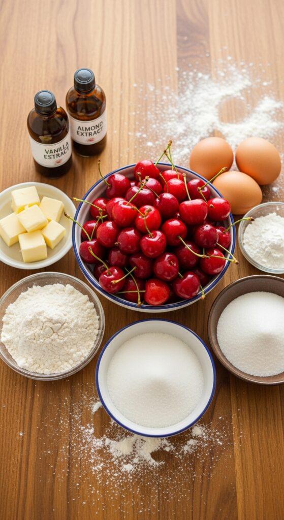  ingredients for a cherry pie