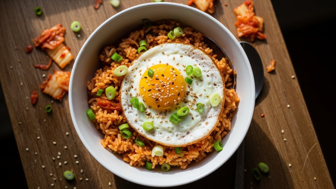 kimchi fried rice recipe