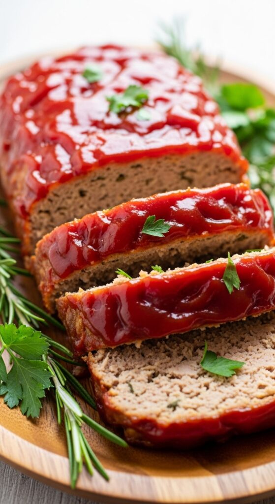 loaf of turkey meatloaf