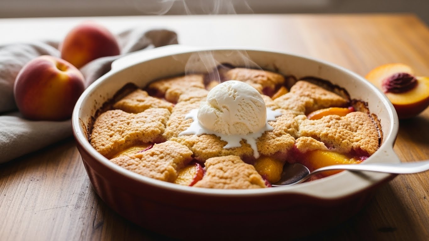 peach cobbler recipe