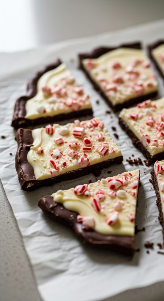 peppermint bark snapped