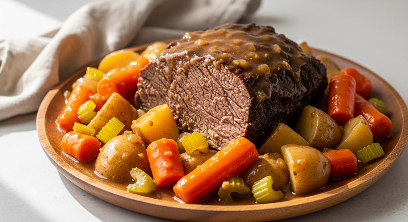 slow cooker pot roast