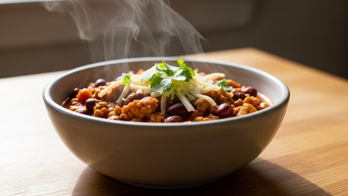 turkey and bean chili recipe