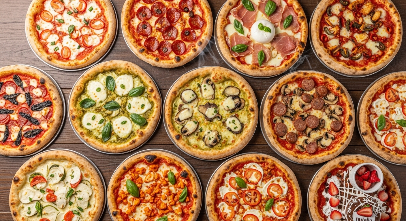 wood fired pizza ideas