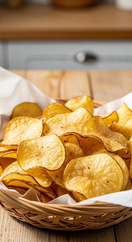 Air Fryer Potato Chips
