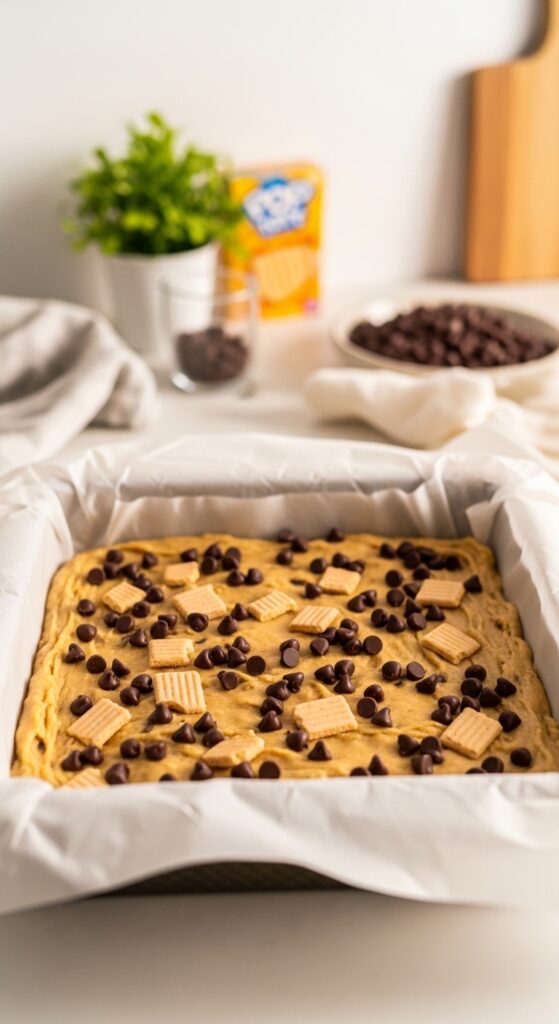 Baking Pop Tart Cookie Bars