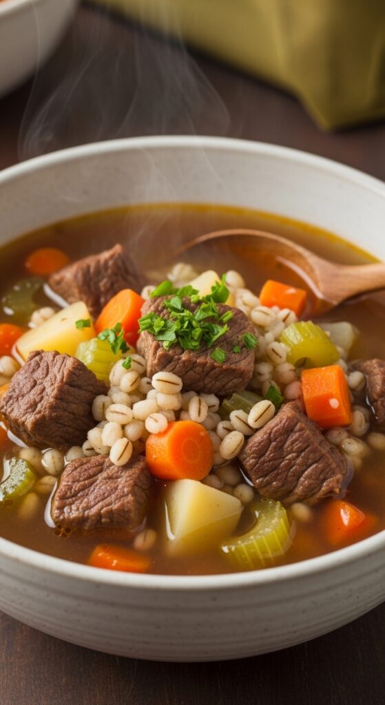 Beef & Barley Soup
