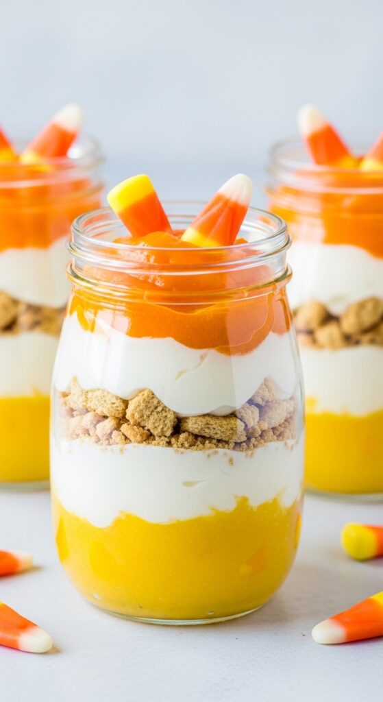 Candy Corn Parfaits