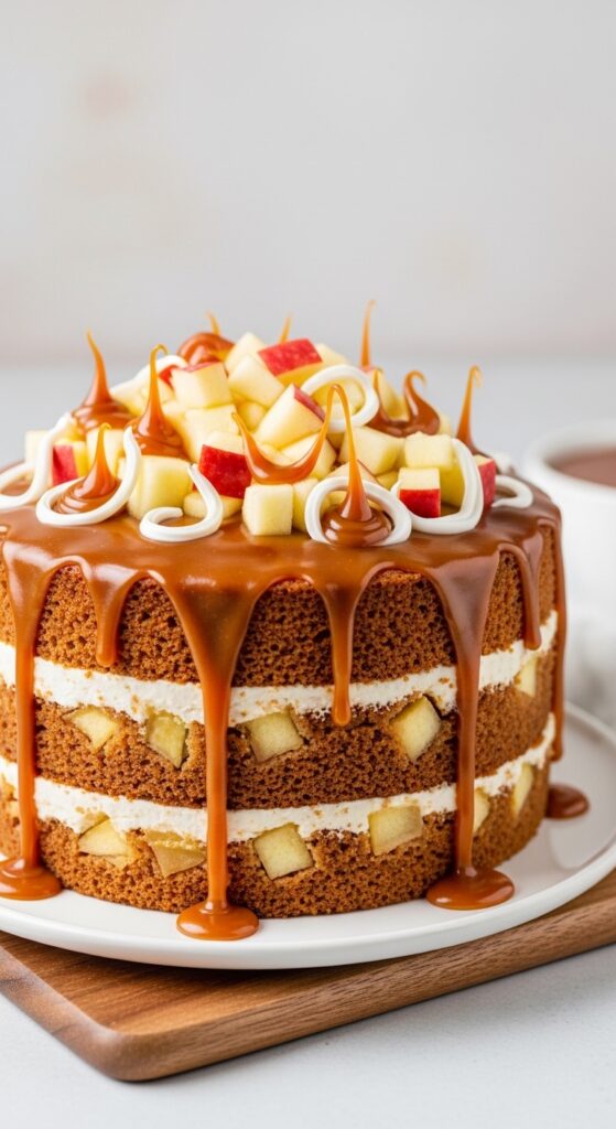 Caramel Apple Cake