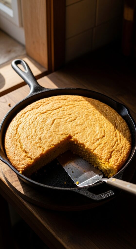 Cast Iron Skillet Cornbread