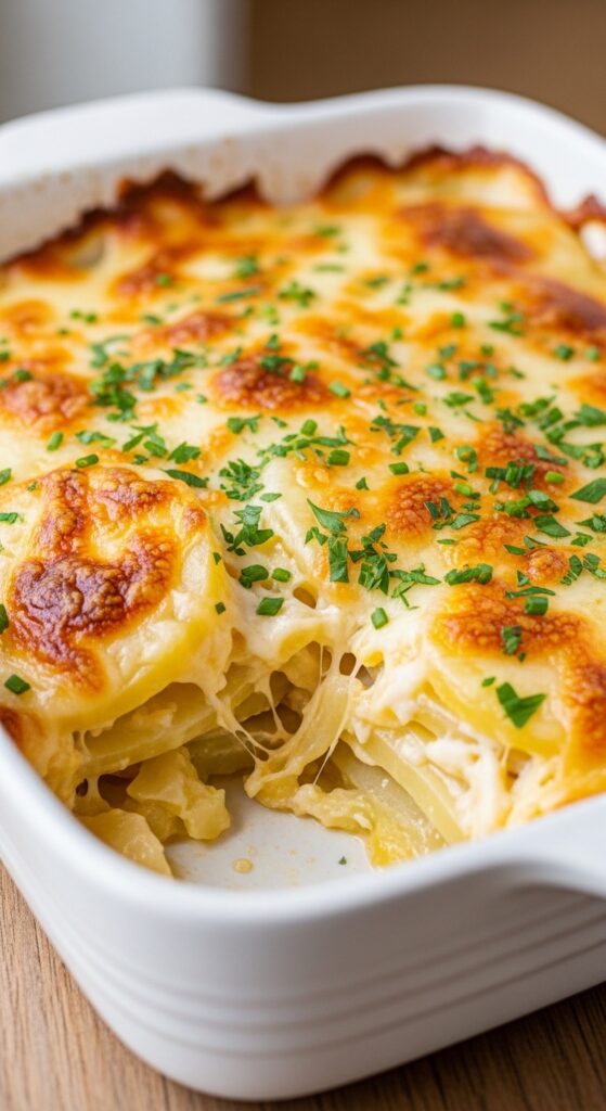 Cheesy Scalloped Potatoes