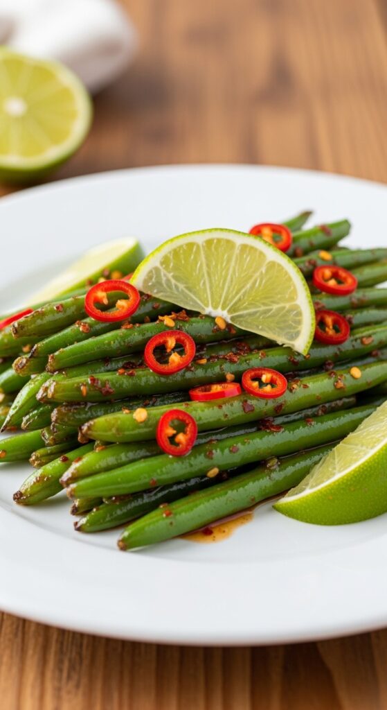 Chili Lime Green Beans