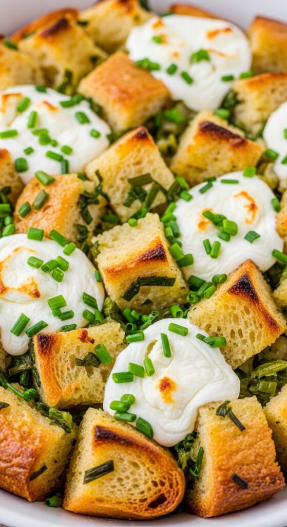Chive and Goat Cheese Stuffing
