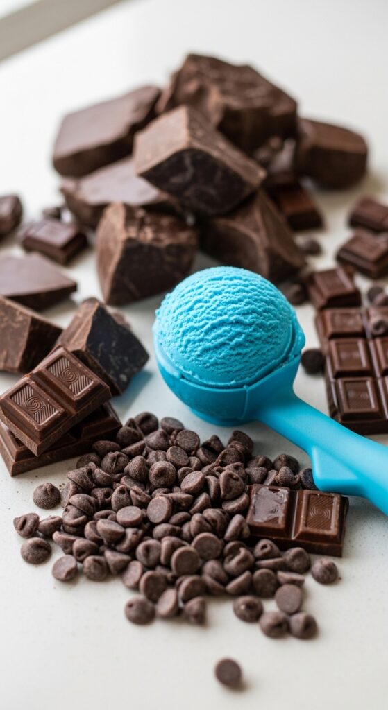Chocolate Chunks & Chips for Ice Cream