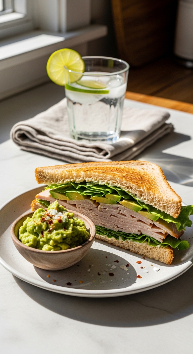 Cozy homemade kitchen scene