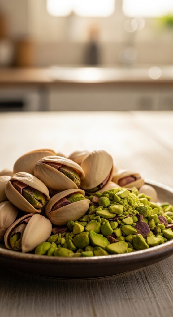 Fresh Pistachio Garnish