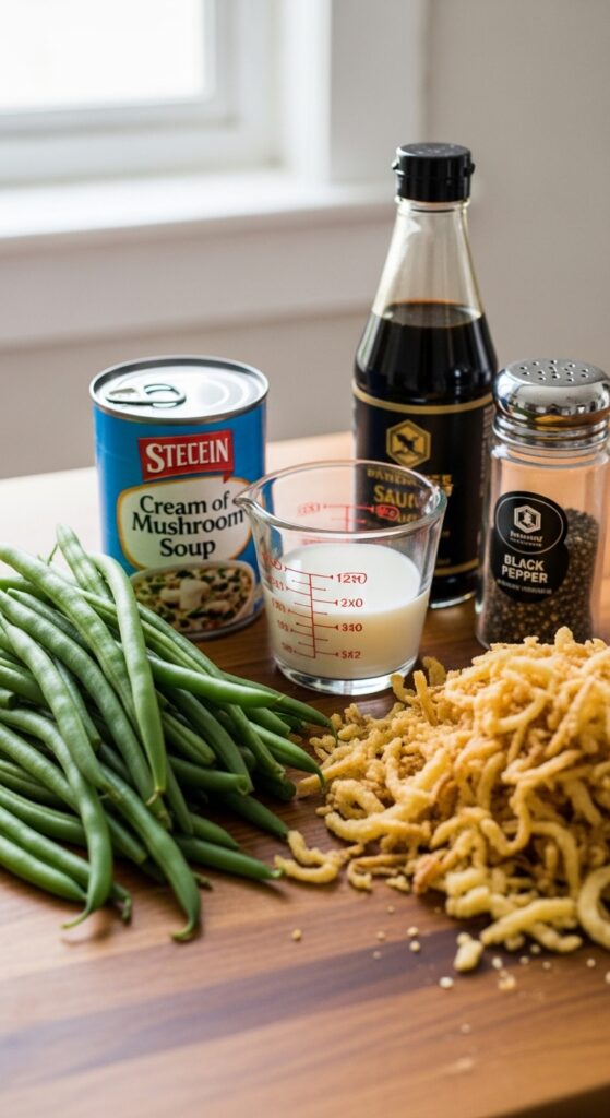Green Bean Casserole Ingredients