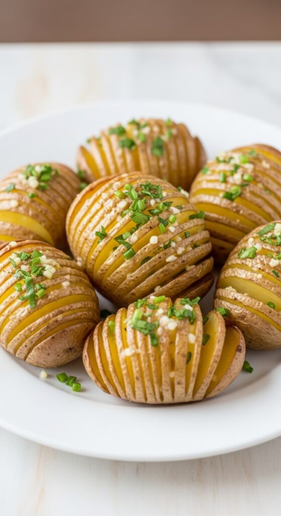 Hasselback Potatoes