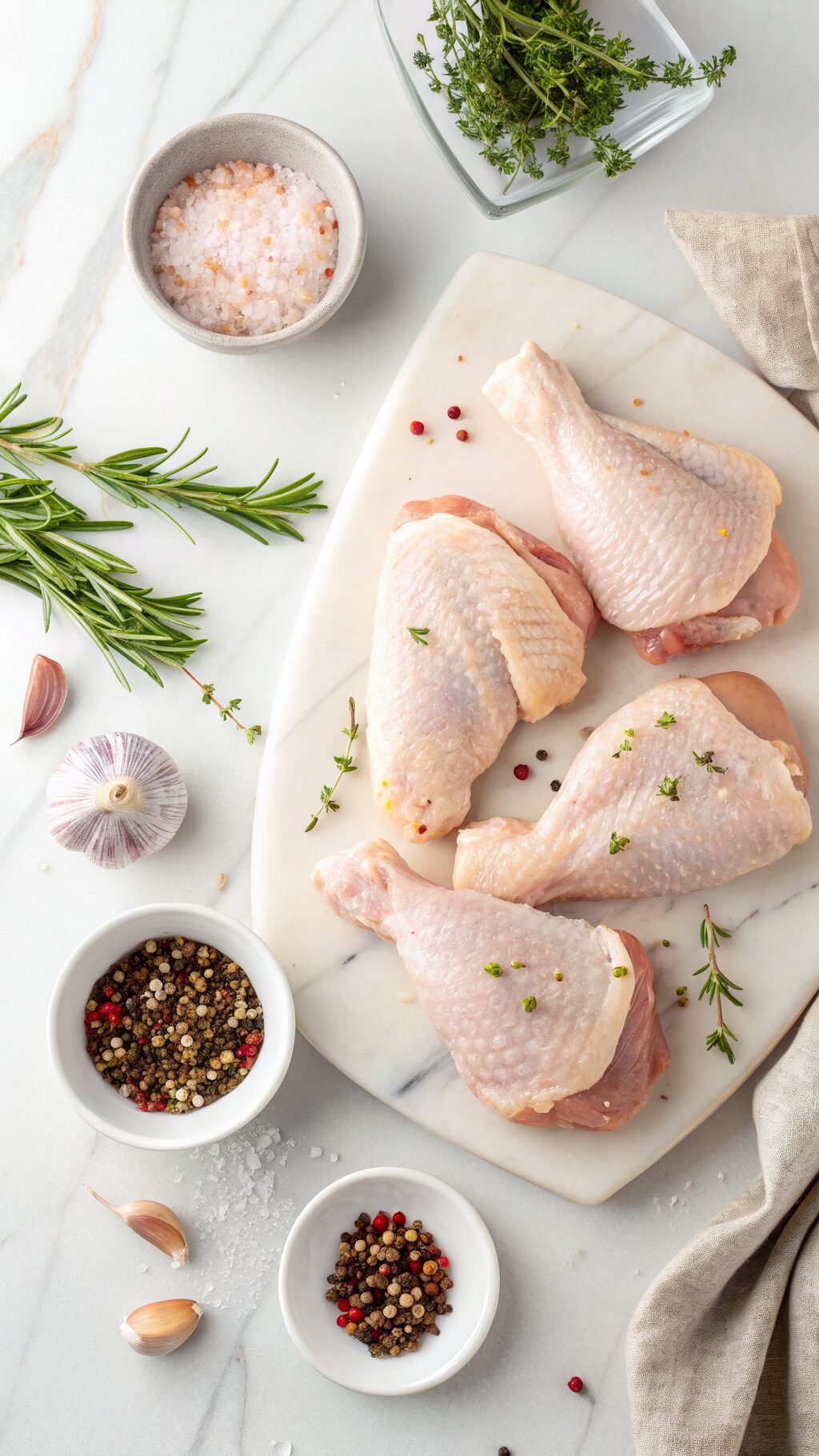 Homemade Chicken Cuts Ready to Cook