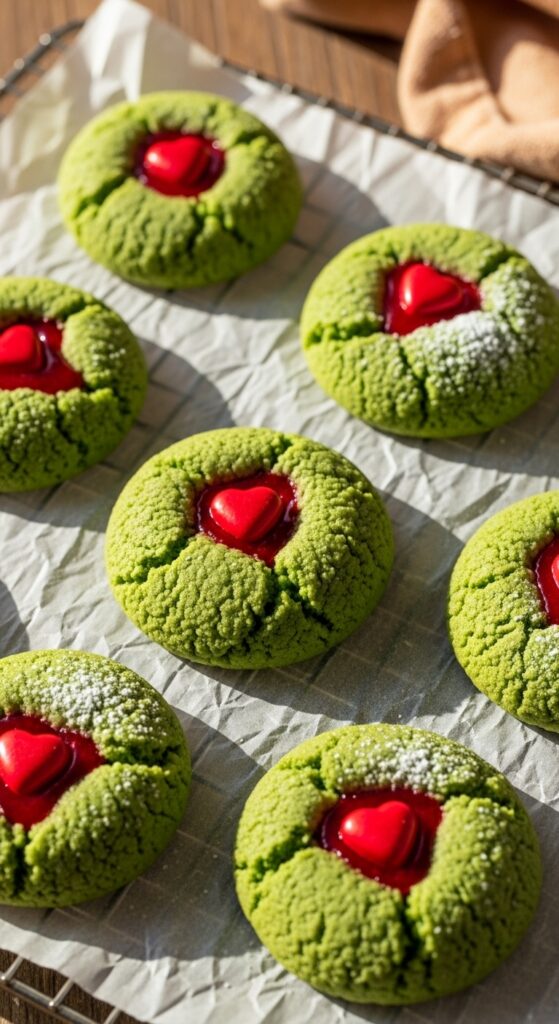 Homemade Classic Grinch Sugar Cookies