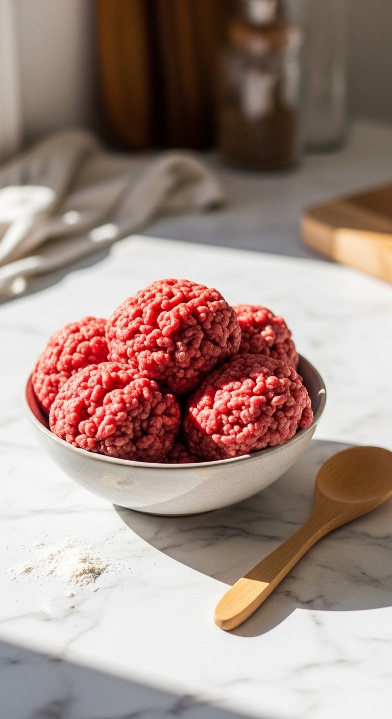 Homemade Fresh Ground Beef for Smash Burgers