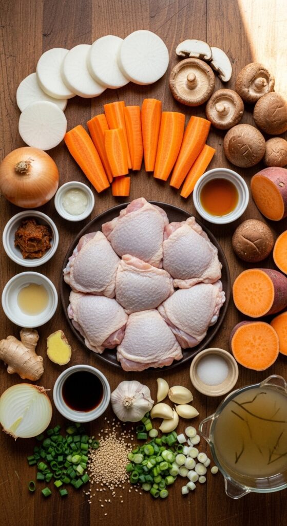 Homemade Japanese Mounjaro Ingredients