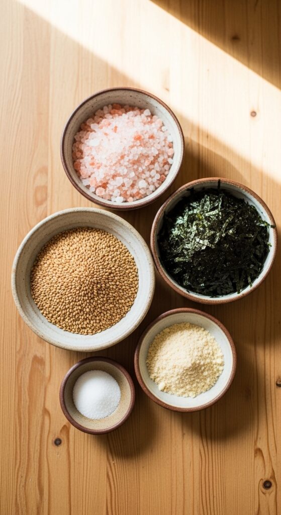 Homemade Japanese Pink Salt Ingredients