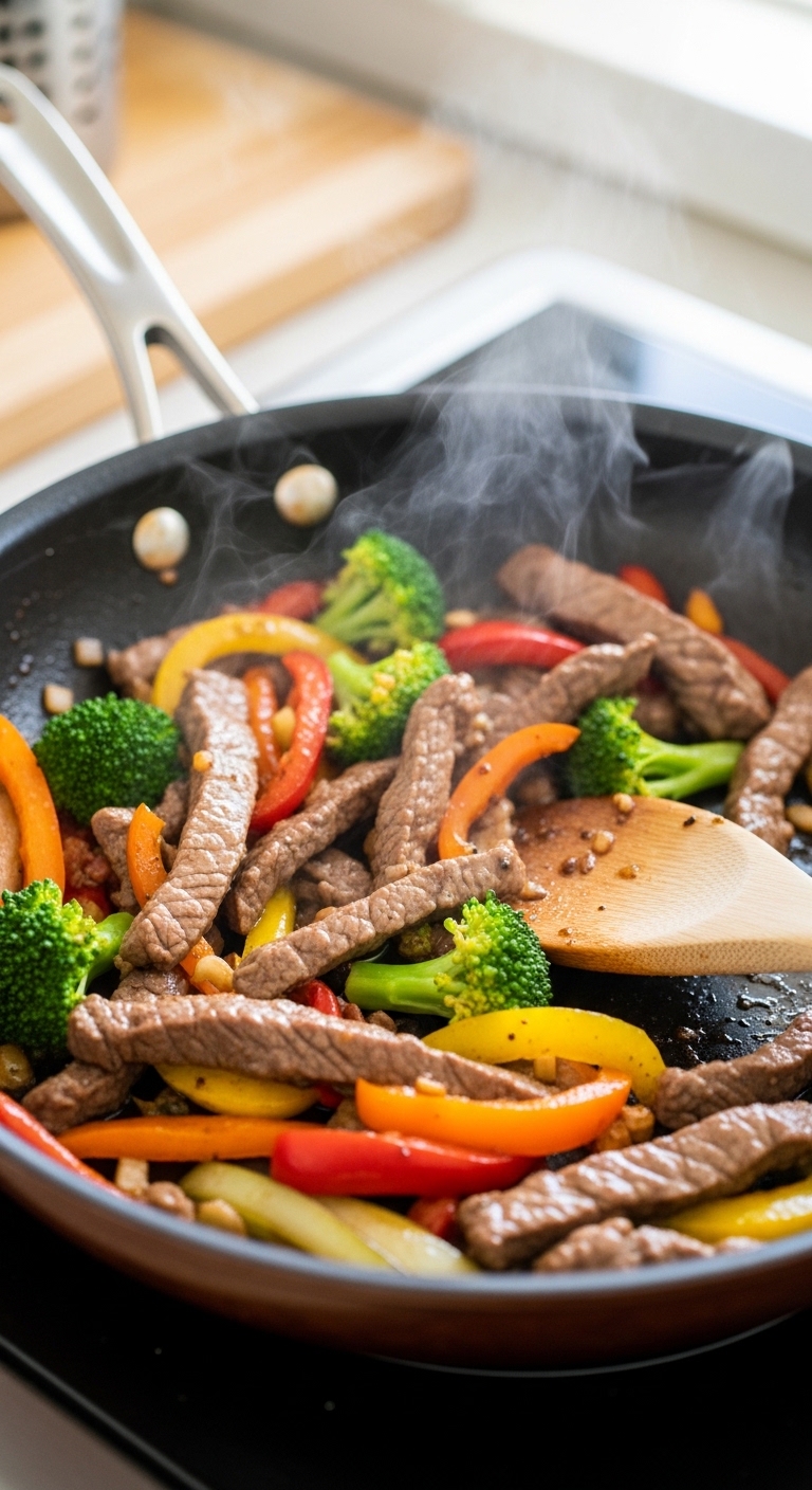 Homemade Steak Stir Fry in Everyday Skillet