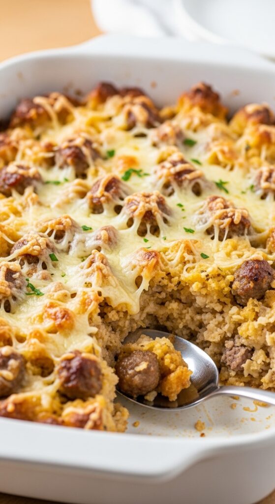 Italian Sausage and Parmesan Stuffing