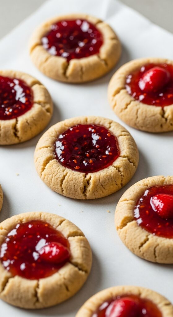 Jam-Filled Thumbprint Cookies