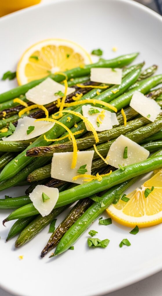 Lemon-Parmesan Green Beans