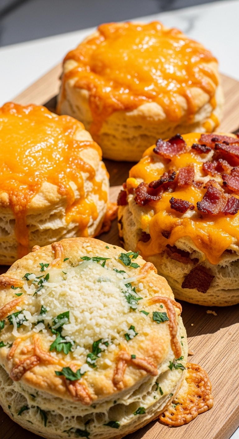 Mashed Potato Cheese Puff Variations