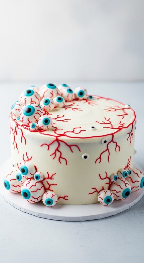 Monster Eyeball Cake
