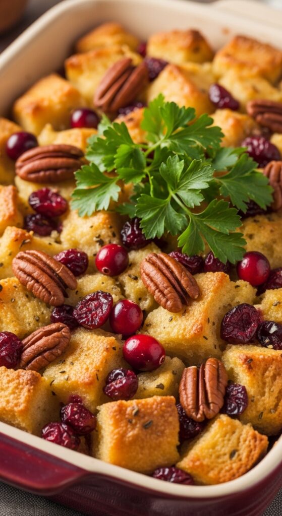 Pecan Stuffing Cranberry