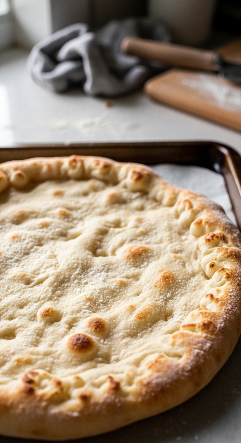 Homemade Pizza Crust Pre-Baked