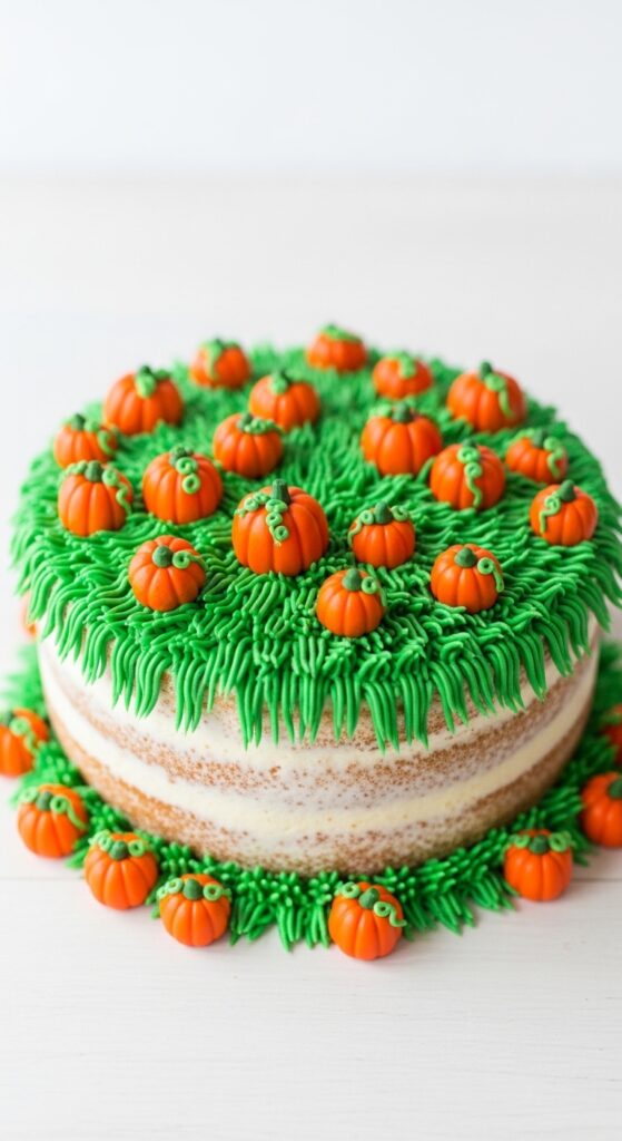 Pumpkin Patch Cake