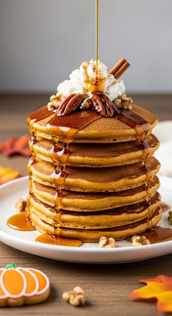 Pumpkin Spice Pancakes