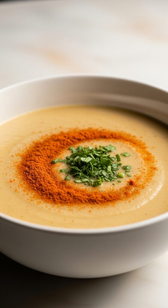 Roasted Cauliflower Soup