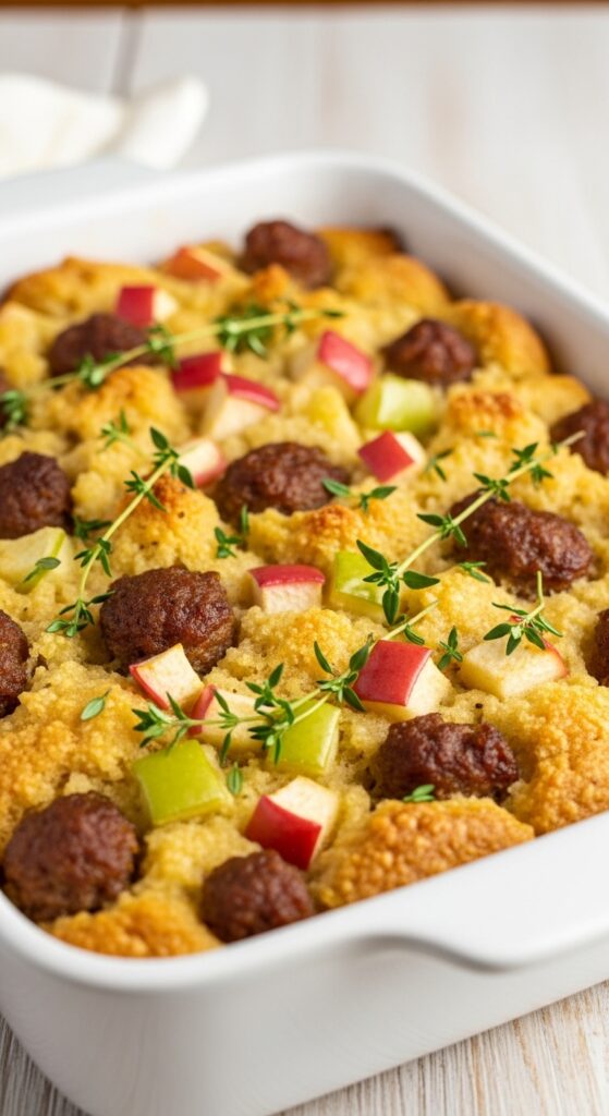 Sausage and Apple Stuffing