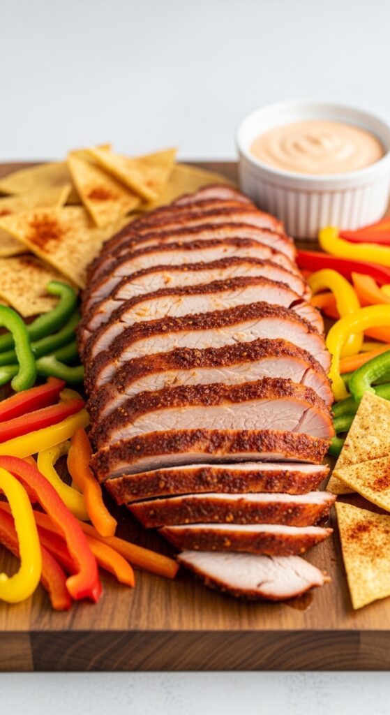 Southwest smoked turkey