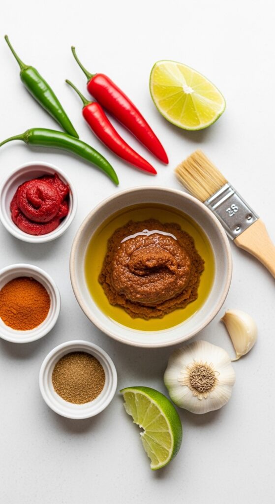 Tex Mex Paste Marinade Ready for Cooking