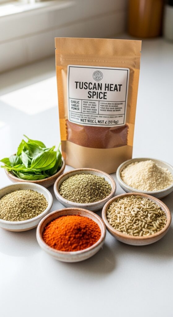 Tuscan Heat Spice Packet with Fresh Herbs