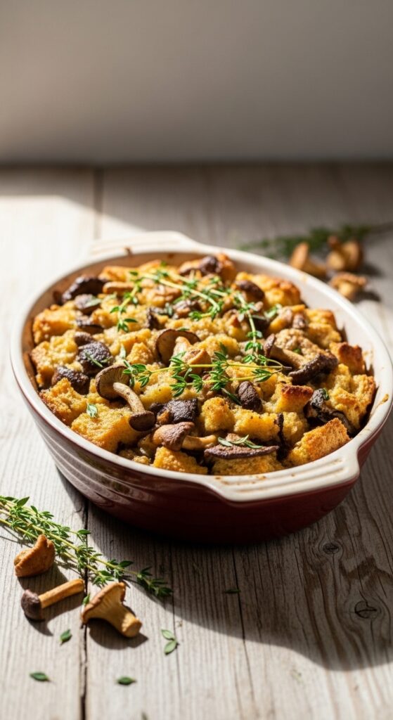 Wild Mushroom and Thyme Stuffing