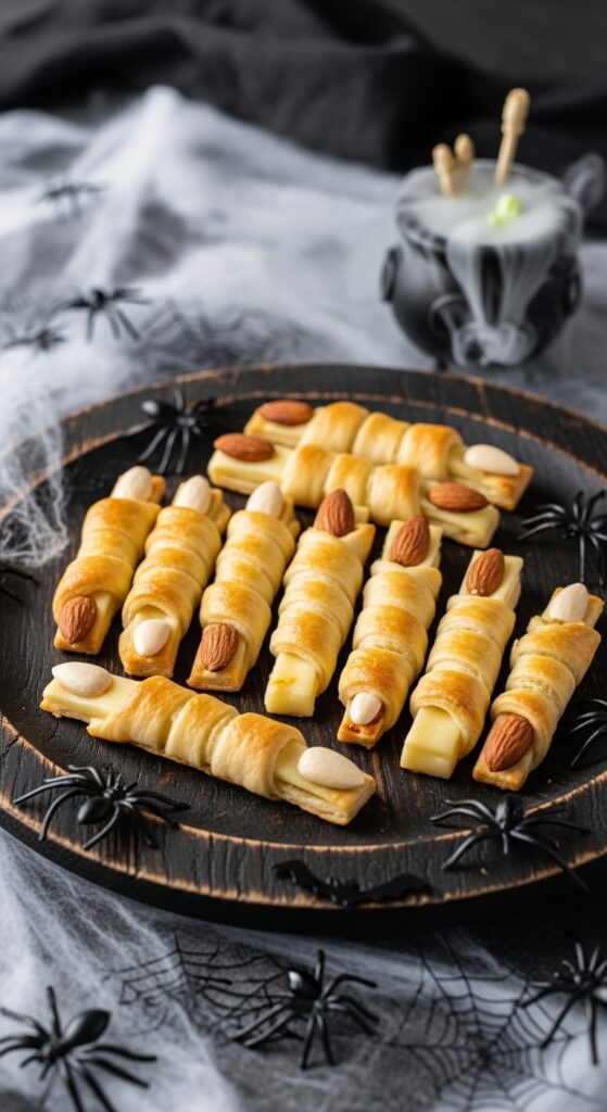 Witch Finger Cheese Sticks