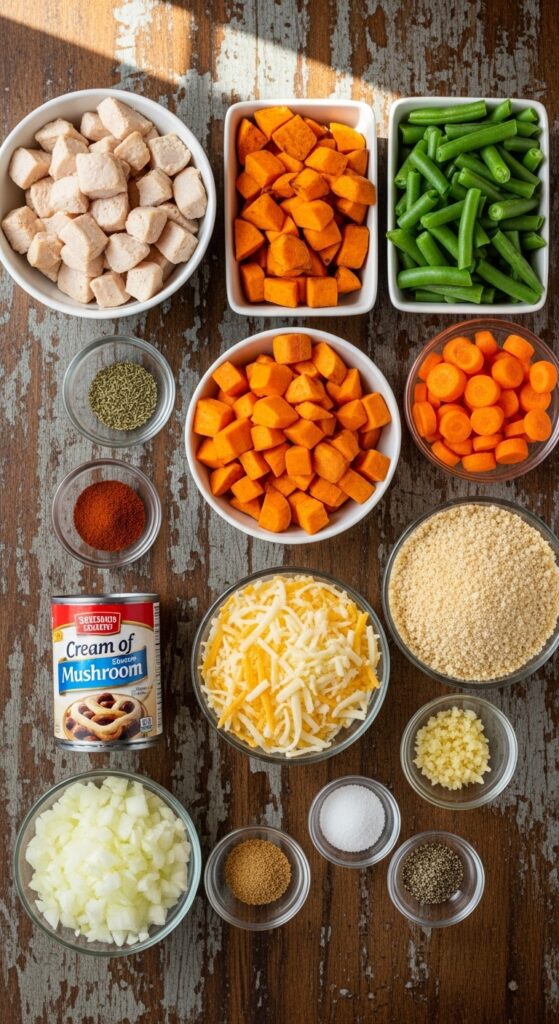 all ingredients for Amish Harvest