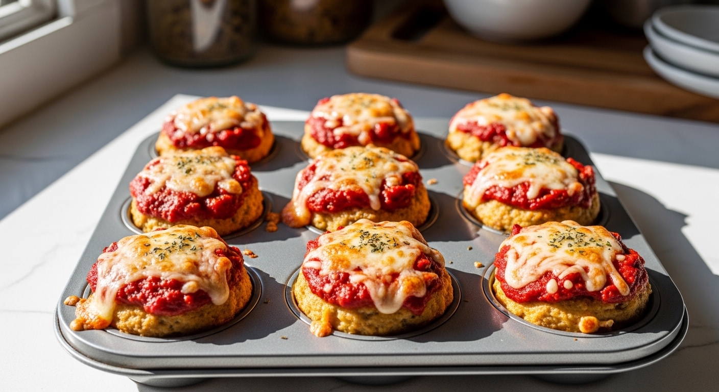 chicken parm meatloaf muffins a family friendly twist on a classic