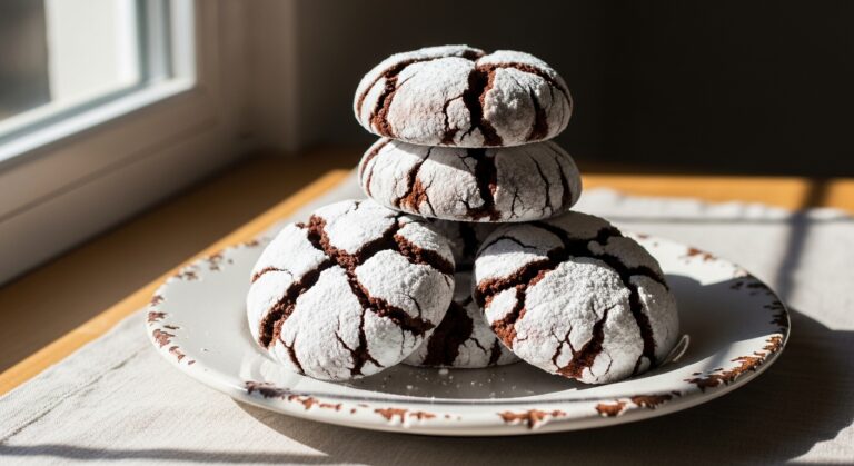 chocolate crinkle cookies
